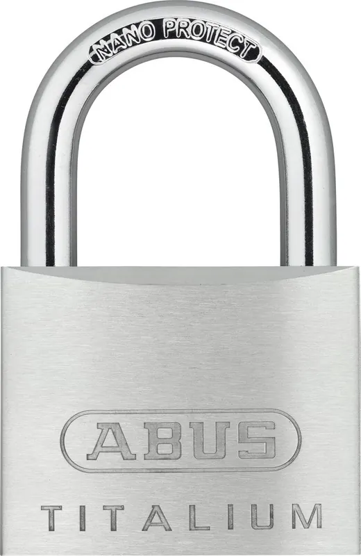 Merkproduct hangslot titalium abus