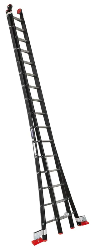 Uitverkoop reformladder alu.zwart magnus kelfort