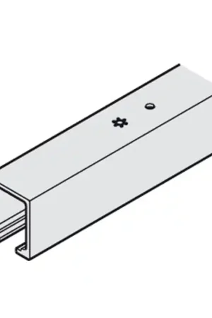 Uitverkoop bovenrail aluminium hawa