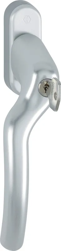 Beperkte Voorraad raamkruk verkropt aluminium f1 hoppe