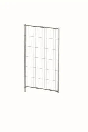 Goedkoop bouwhek looppoort gegalvaniseerd heras