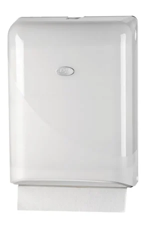 handdoekdispenser pearl white euro Bestel Nu