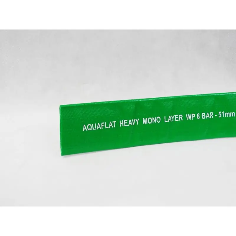 Goedkoop waterslang plat pvc groen