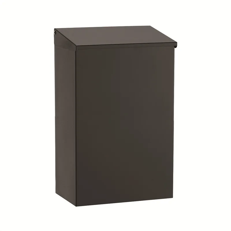 Weekendaanbieding brievenbus zwart stoer!