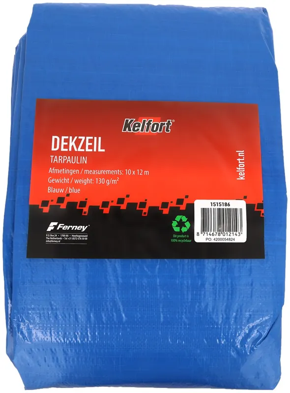 dekzeil versterkt blauw kelfort Koop Vandaag