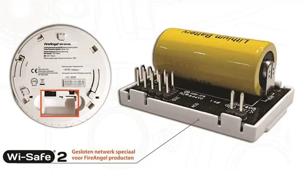 Aanbieding wi-safe 2 module fireangel