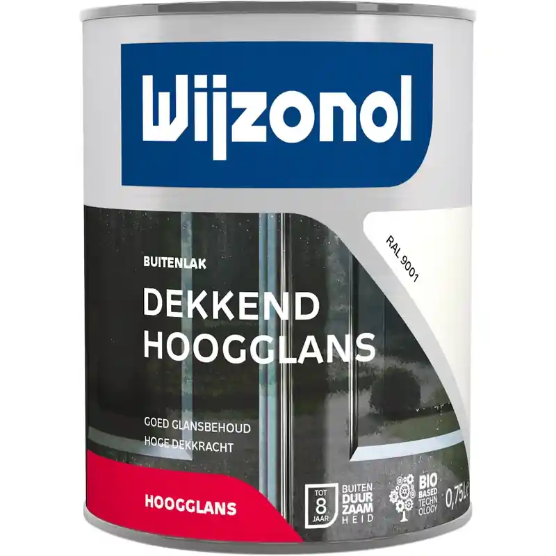 buitenverf hoogglans crème wit Express Levering