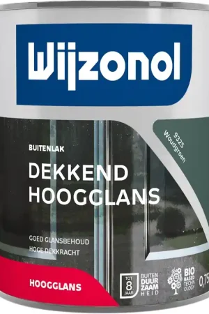Koop Vandaag buitenverf hoogglans woudgroen