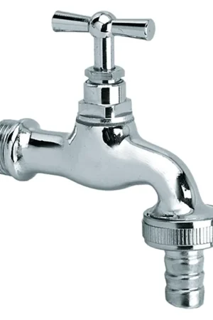 Premium buitenkraan chroom
