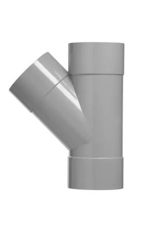 Fabrieksprijs T-stuk pvc grijs rwa