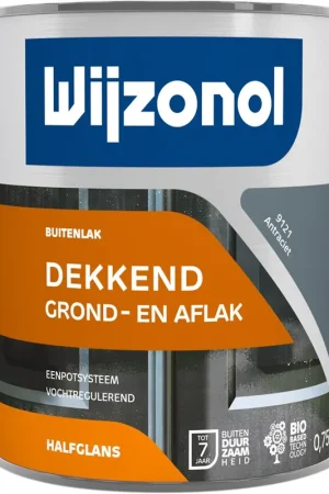 buitenverf halfglans antraciet Beste Prijs