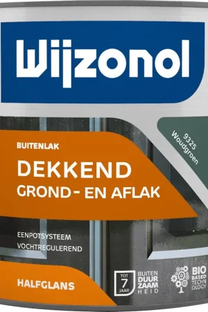 buitenverf halfglans woudgroen Koop Vandaag