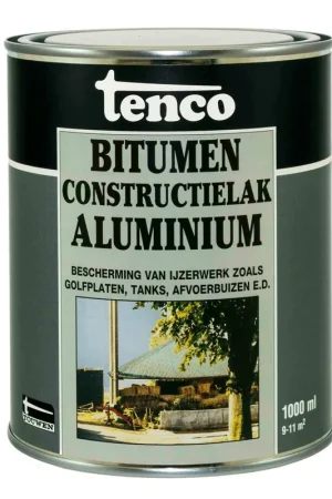 Merkproduct bitumen constructielak aluminium tenco