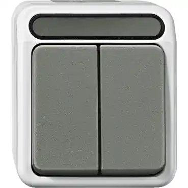 Premium schakelaar serie opbouw enkel aquastar
