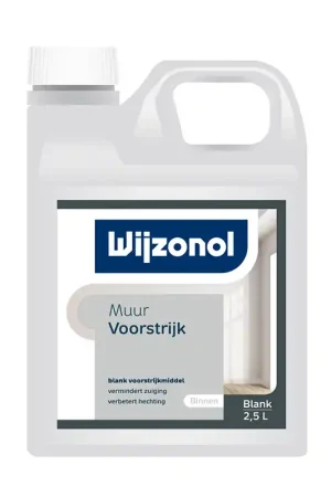 muurvoorstrijk wijzonol Beperkte Voorraad
