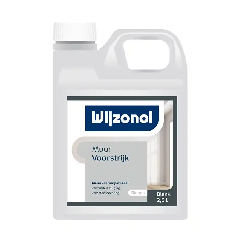 muurvoorstrijk wijzonol Beperkte Voorraad