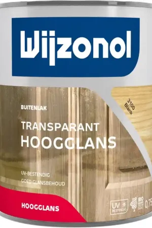 Nieuw lak transparant hoogglans blank