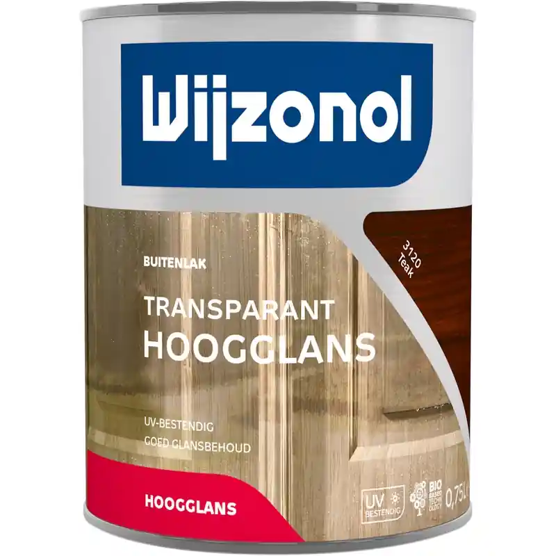 Fabrieksprijs lak transparant hoogglans teak
