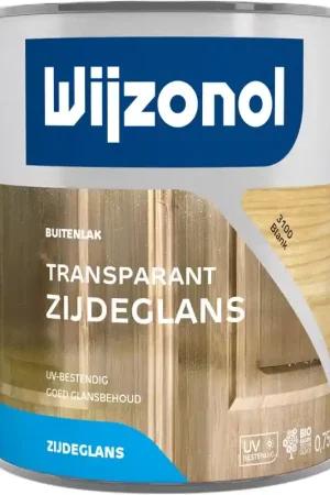 lak transparant zijdeglans blank Alleen Vandaag