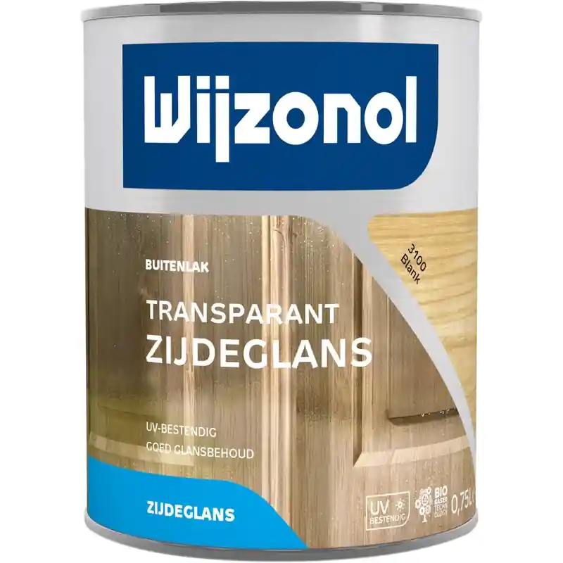 lak transparant zijdeglans blank Alleen Vandaag