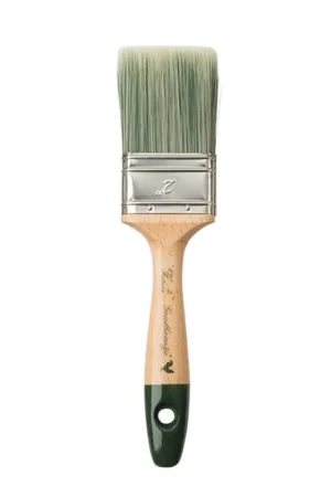 Speciale Aanbieding kwast plat acryl/alkyd goudhaantje