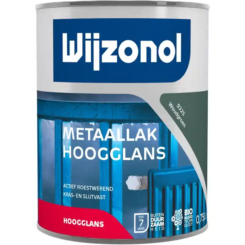 Meest Verkocht metaallak hoogglans woudgroen