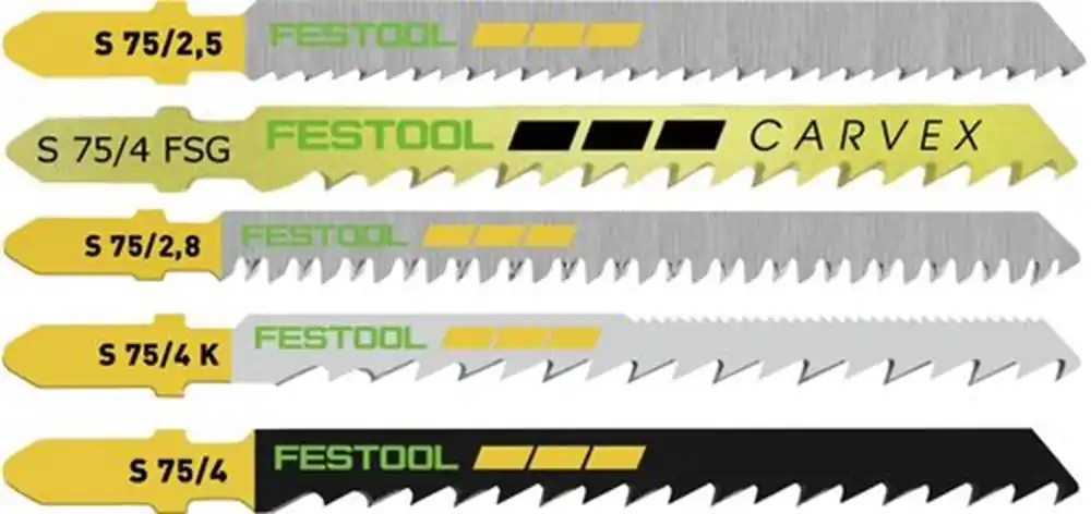 decoupeerzaagbladenset festool wood Speciale Aanbieding