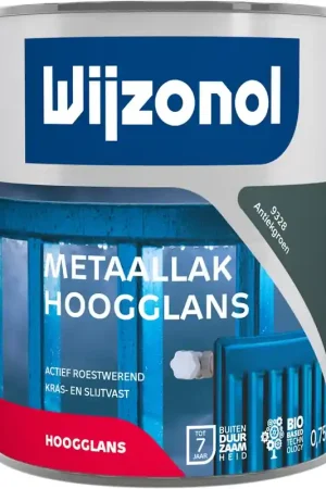 metaallak hoogglans antiekgroen Betrouwbaar