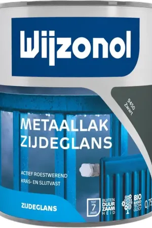 Bestseller metaallak zijdeglans zwart