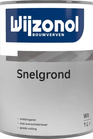 Direct Beschikbaar grondverf wit snel wijzonol