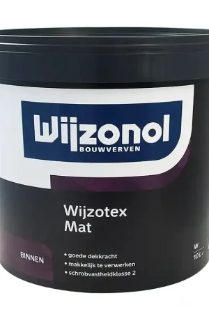 Koopje muurverf binnen mat wit wijzonol