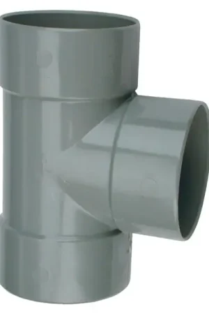 Direct Beschikbaar T-stuk pvc grijs wavin