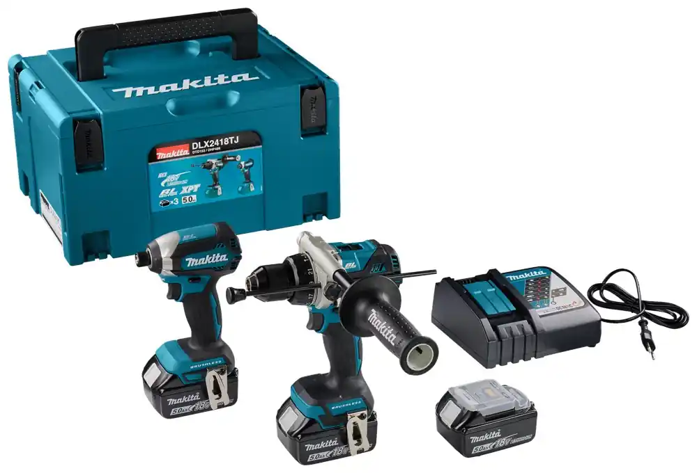 accu combiset makita 5.0Ah/18.0V Superprijs