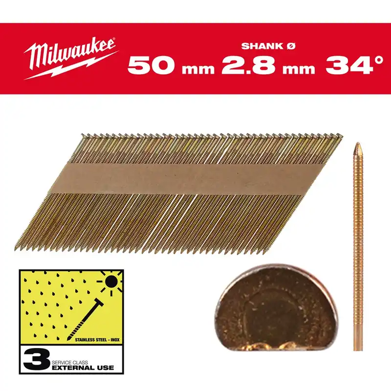 Actieprijs D-kopnagels schuin ring milwaukee