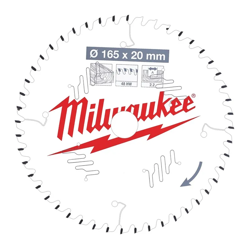 Gereduceerde Prijs cirkelzaagblad hm milwaukee