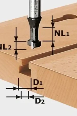 T-groeffrees hardmetaal festool Veilige Betaling
