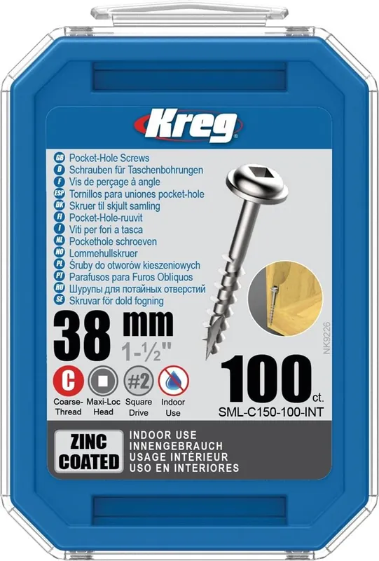 pockethole schroef verzinkt kreg Actieprijs