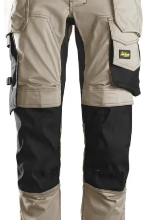 Exclusieve Aanbieding werkbroek allroundwork stretch snickers