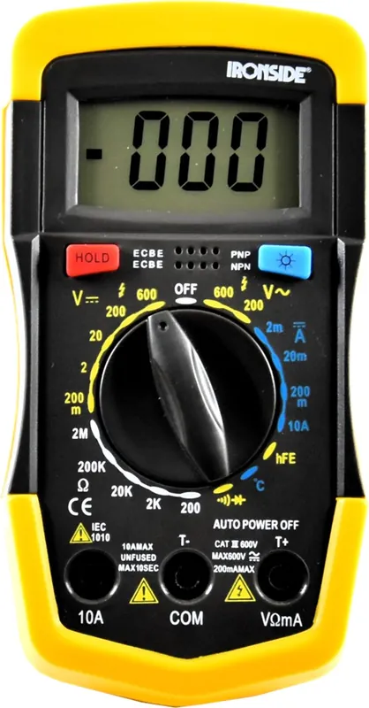 Goedkoop multimeter digitaal ironside